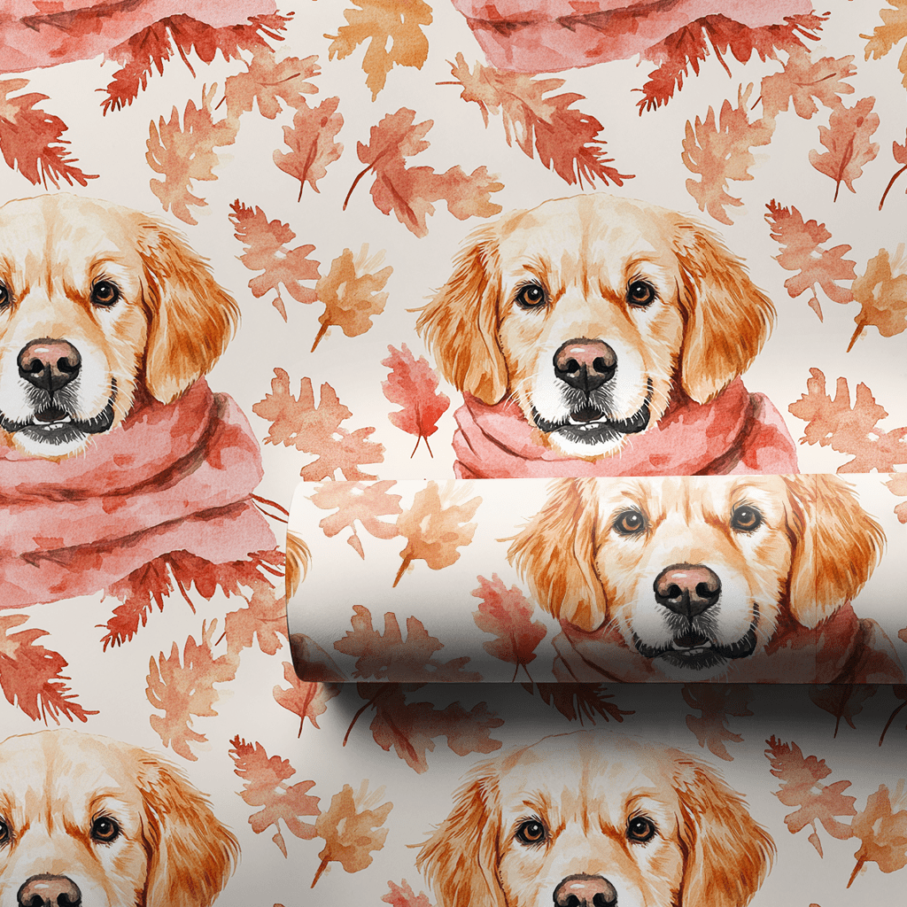 Bundle Up with the Red Golden - Wrapping Paper - Aspen & Arlo