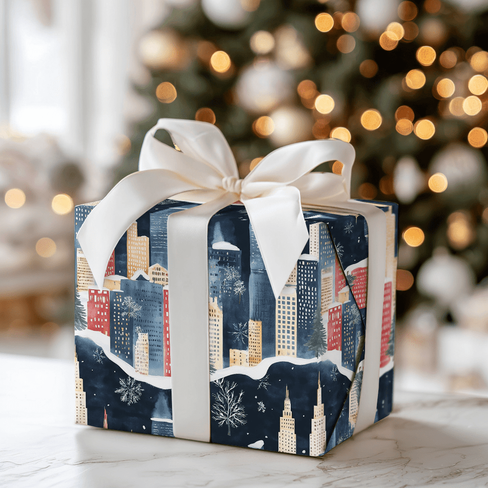 Manhattan Merry - Wrapping Paper - Aspen & Arlo