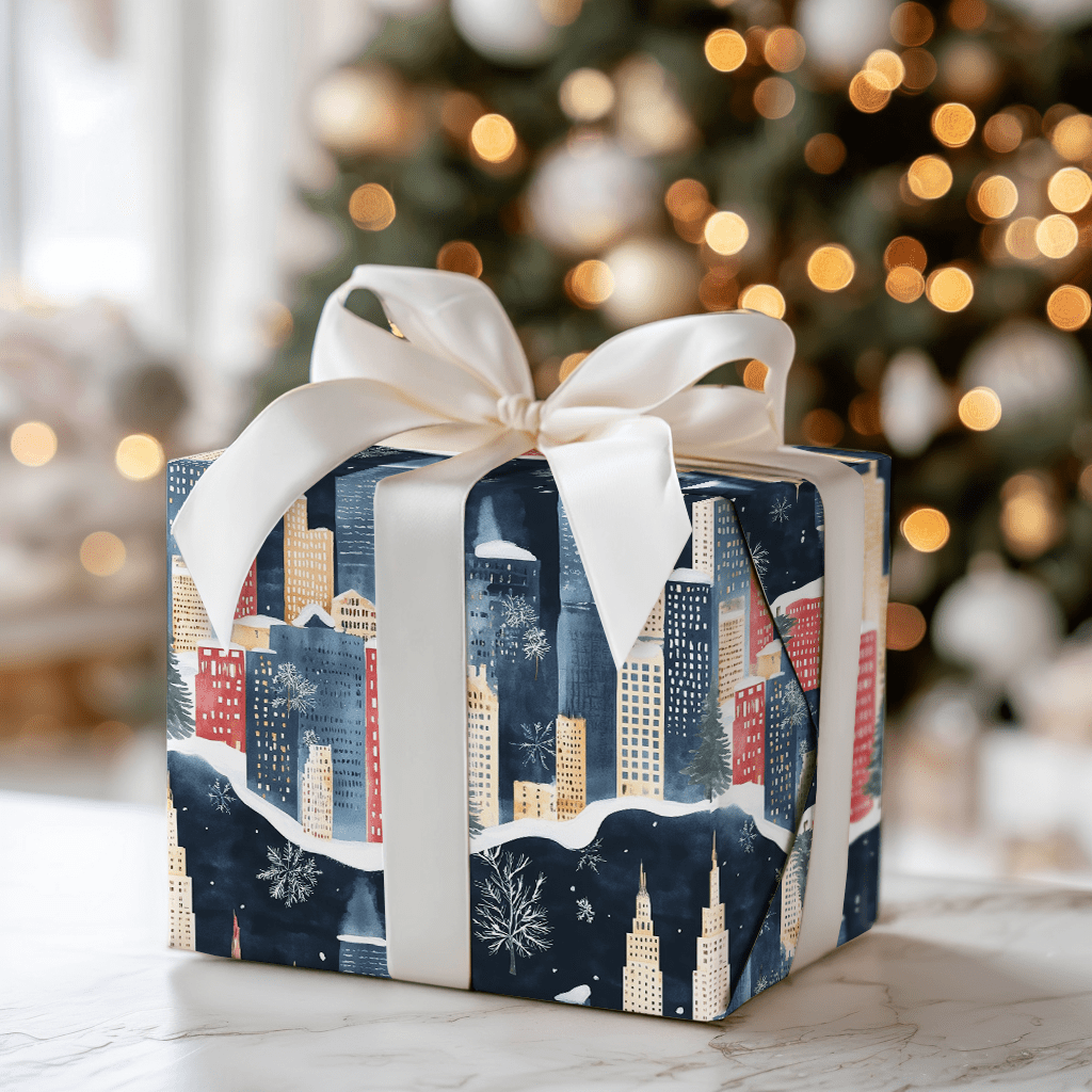 Manhattan Merry - Wrapping Paper - Aspen & Arlo