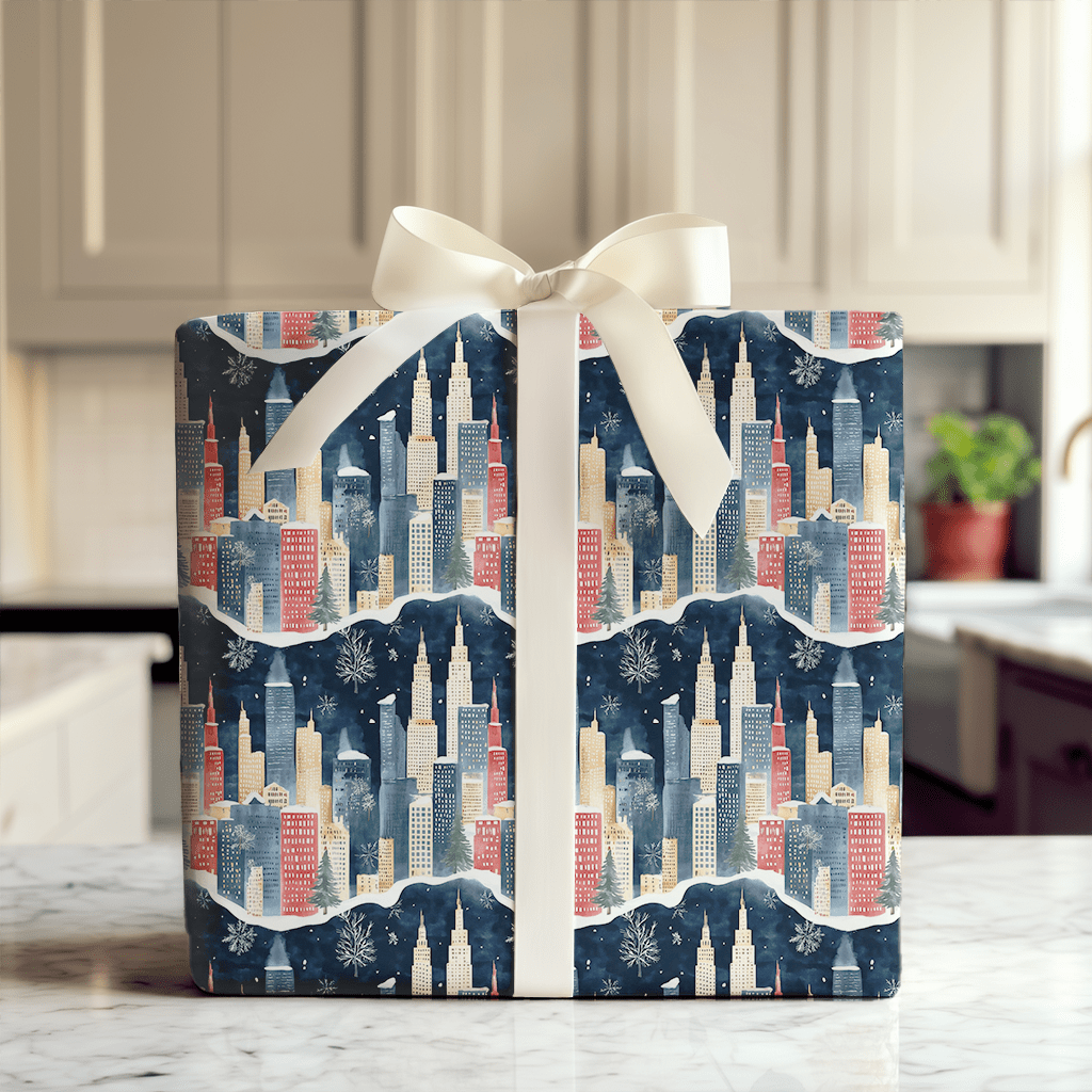 Manhattan Merry - Wrapping Paper - Aspen & Arlo