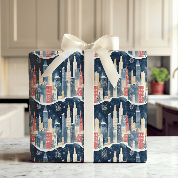 Manhattan Merry - Wrapping Paper - Aspen & Arlo