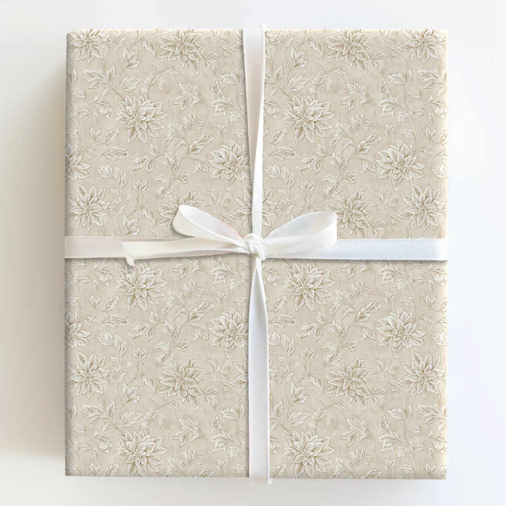 Poinsettia Damask
