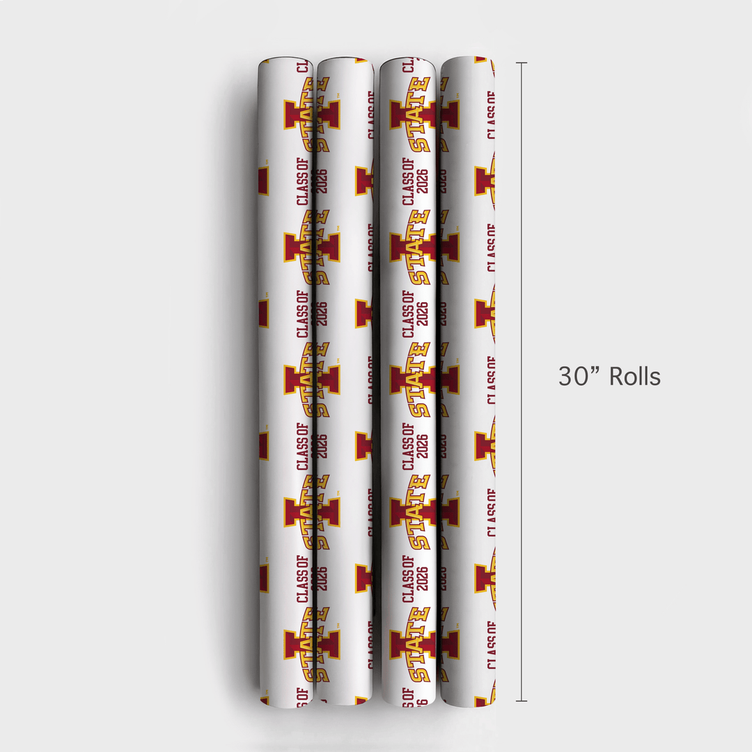 Iowa State Class of 2026 - Wrapping Paper - Aspen & Arlo