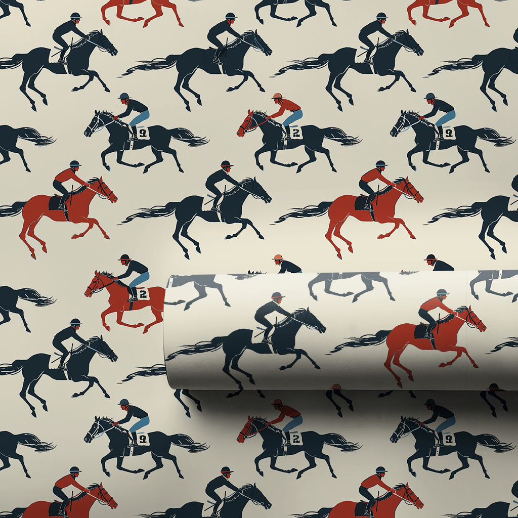 Derby Days - Wrapping Paper - Aspen & Arlo