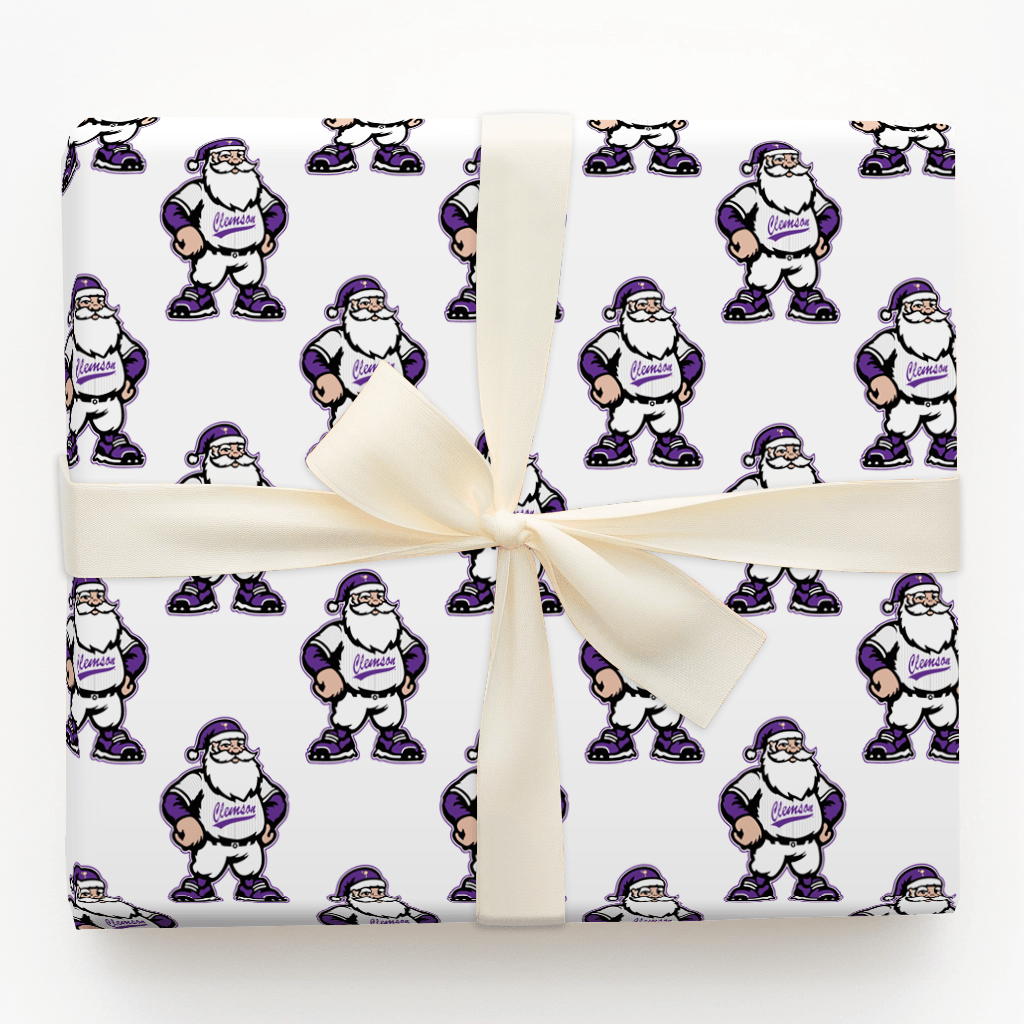 Claus in the Cage - Wrapping Paper - Aspen & Arlo
