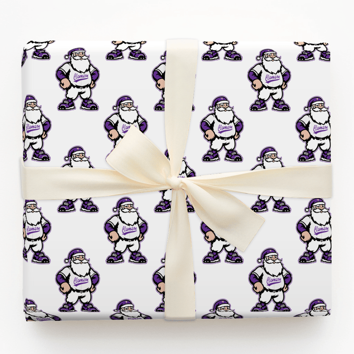 Claus in the Cage - Wrapping Paper - Aspen & Arlo