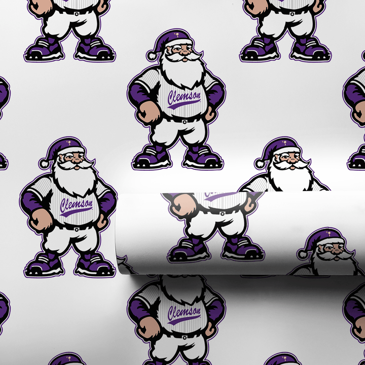 Claus in the Cage - Wrapping Paper - Aspen & Arlo