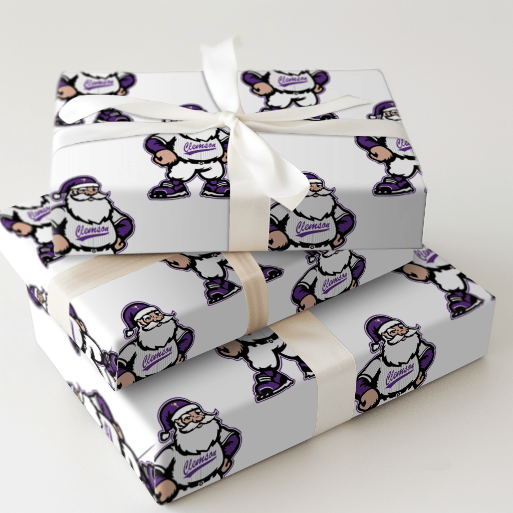 Claus in the Cage - Wrapping Paper - Aspen & Arlo
