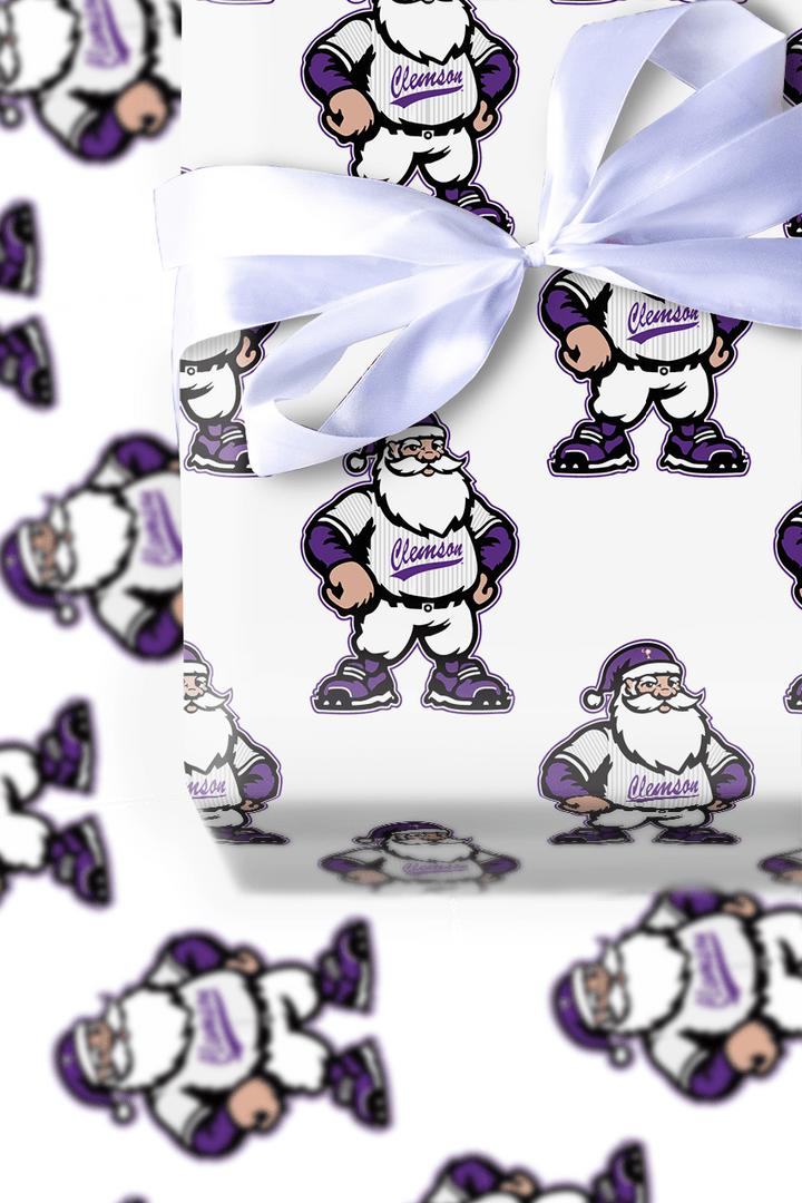 Claus in the Cage - Wrapping Paper - Aspen & Arlo
