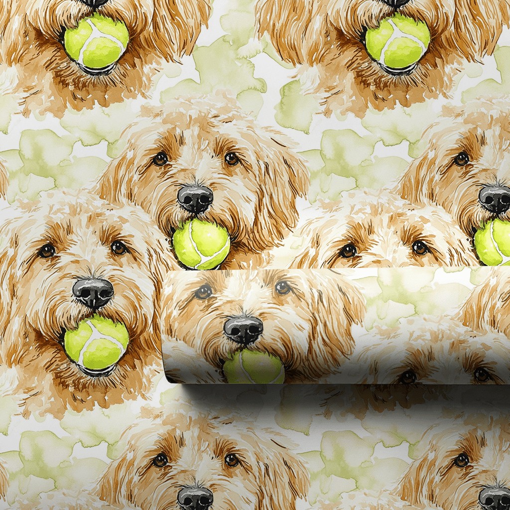 Pawfect Fetch - Wrapping Paper - Aspen & Arlo
