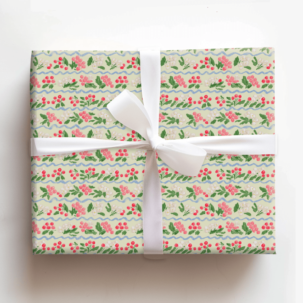 Holly, Darling - Wrapping Paper - Aspen & Arlo