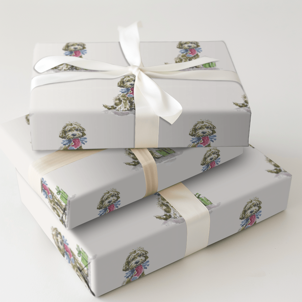 Presley Doodle - Wrapping Paper - Aspen & Arlo