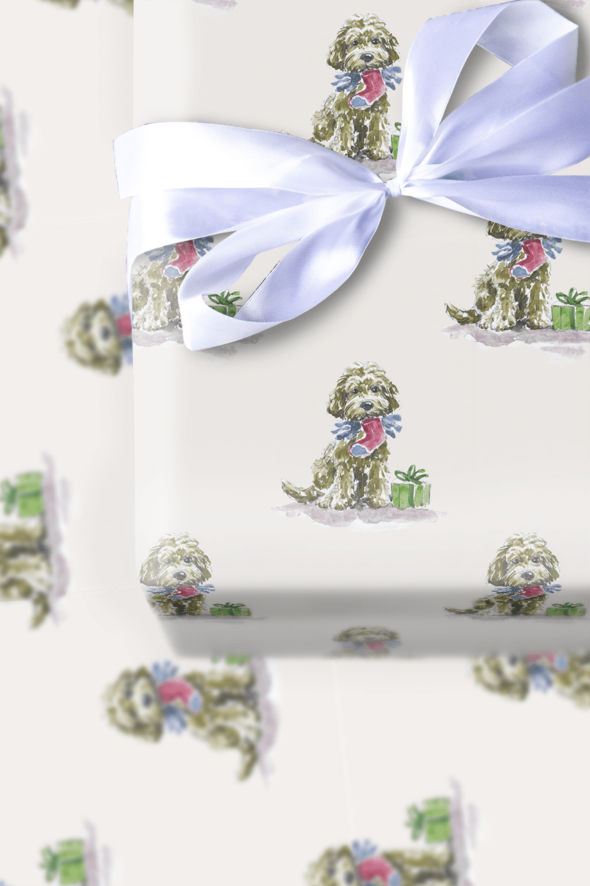 Presley Doodle - Wrapping Paper - Aspen & Arlo