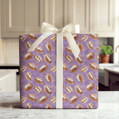 Purple Laces - Wrapping Paper - Aspen & Arlo