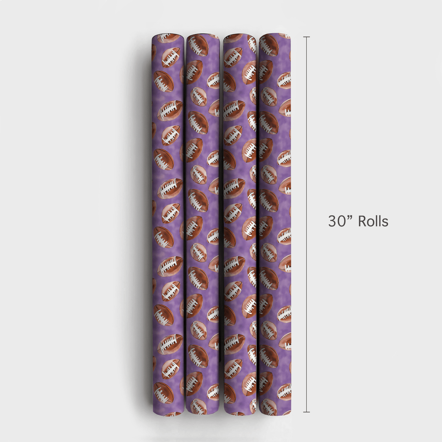 Purple Laces - Wrapping Paper - Aspen & Arlo