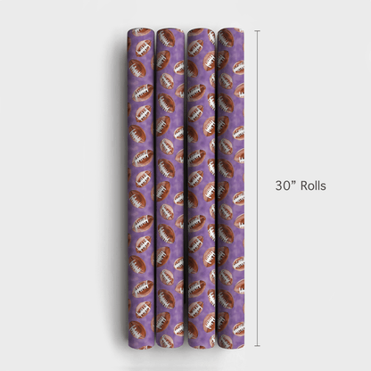 Purple Laces - Wrapping Paper - Aspen & Arlo