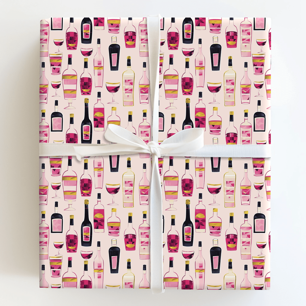 Sip Happens - Wrapping Paper - Aspen & Arlo