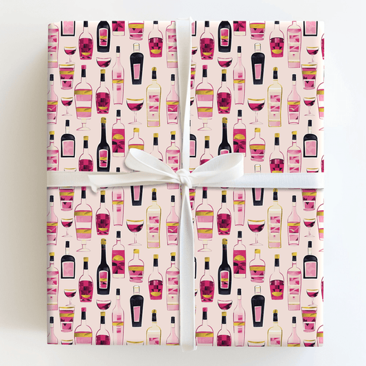 Sip Happens - Wrapping Paper - Aspen & Arlo