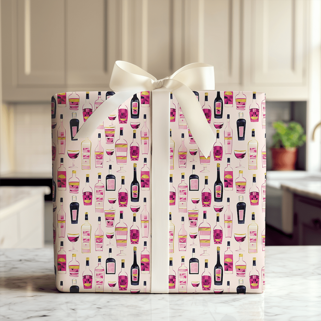 Sip Happens - Wrapping Paper - Aspen & Arlo