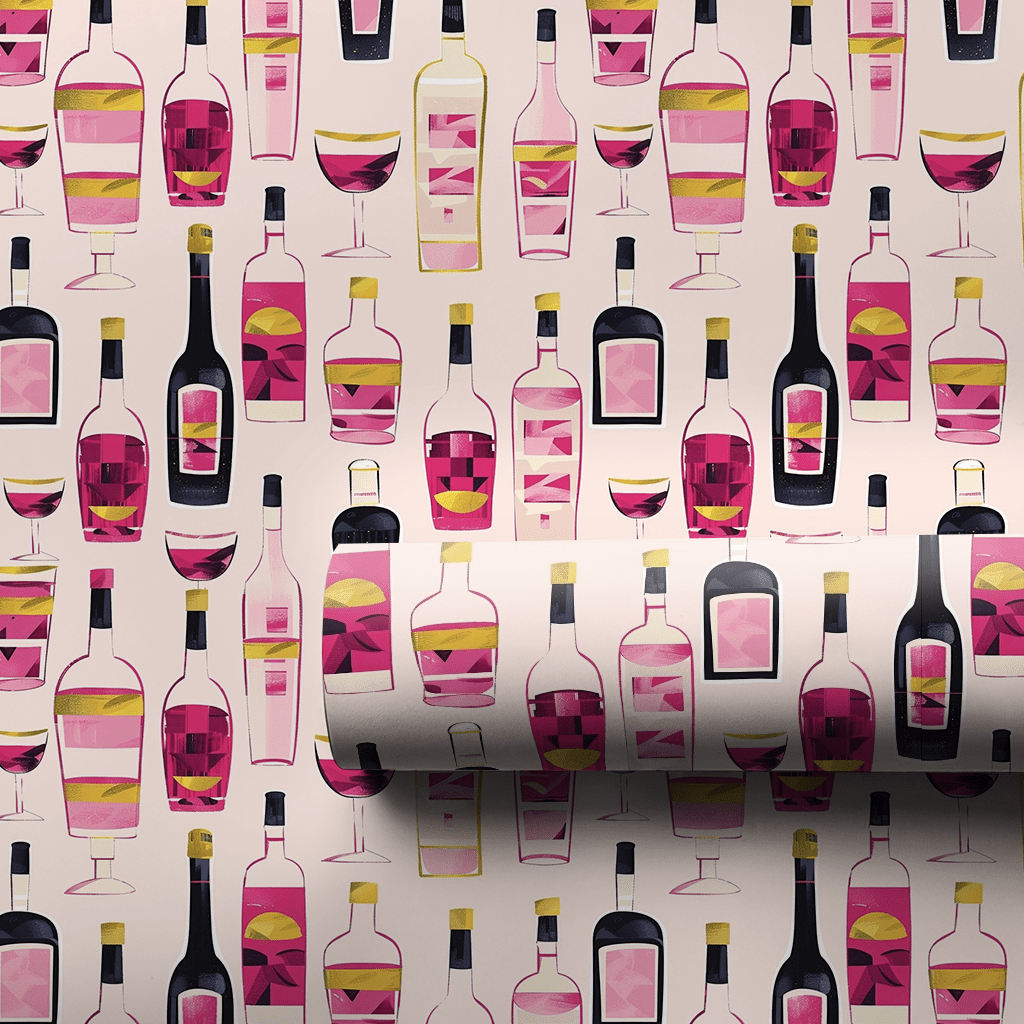 Sip Happens - Wrapping Paper - Aspen & Arlo