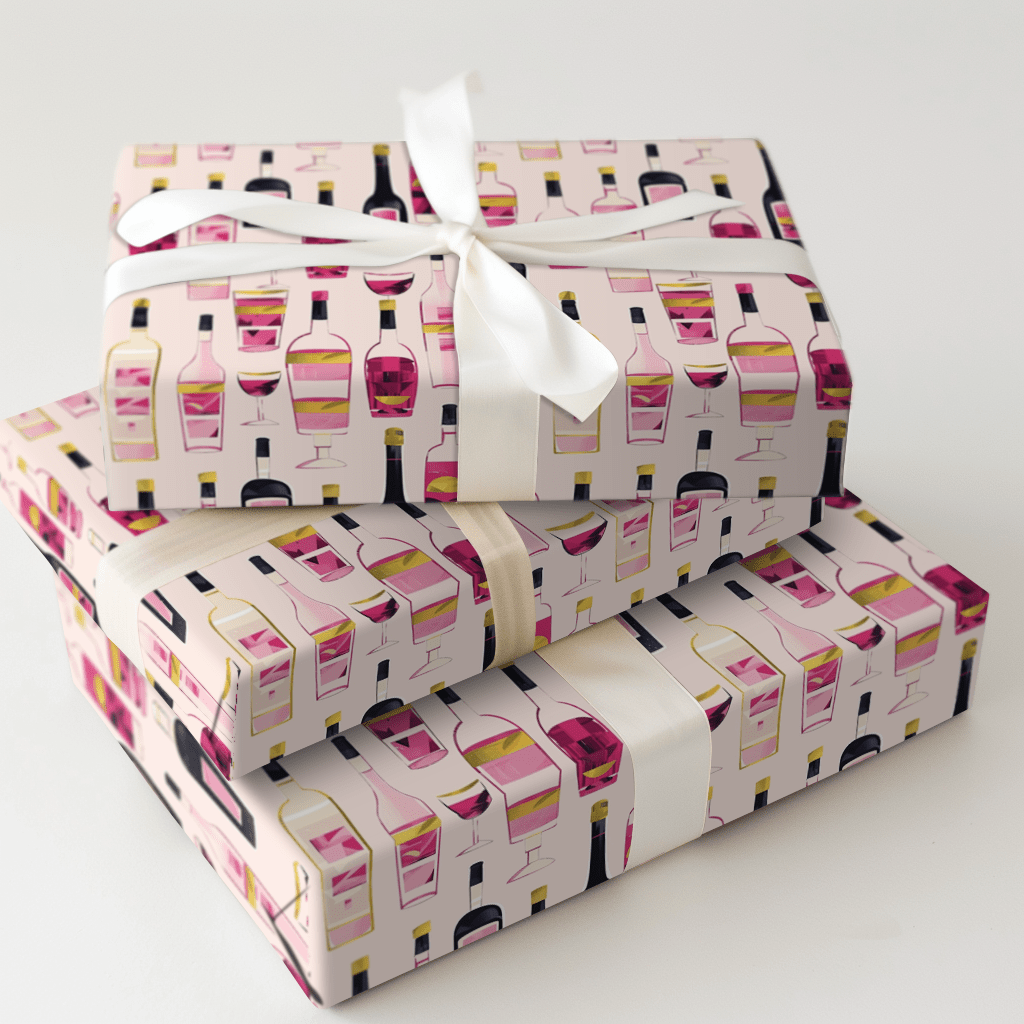 Sip Happens - Wrapping Paper - Aspen & Arlo