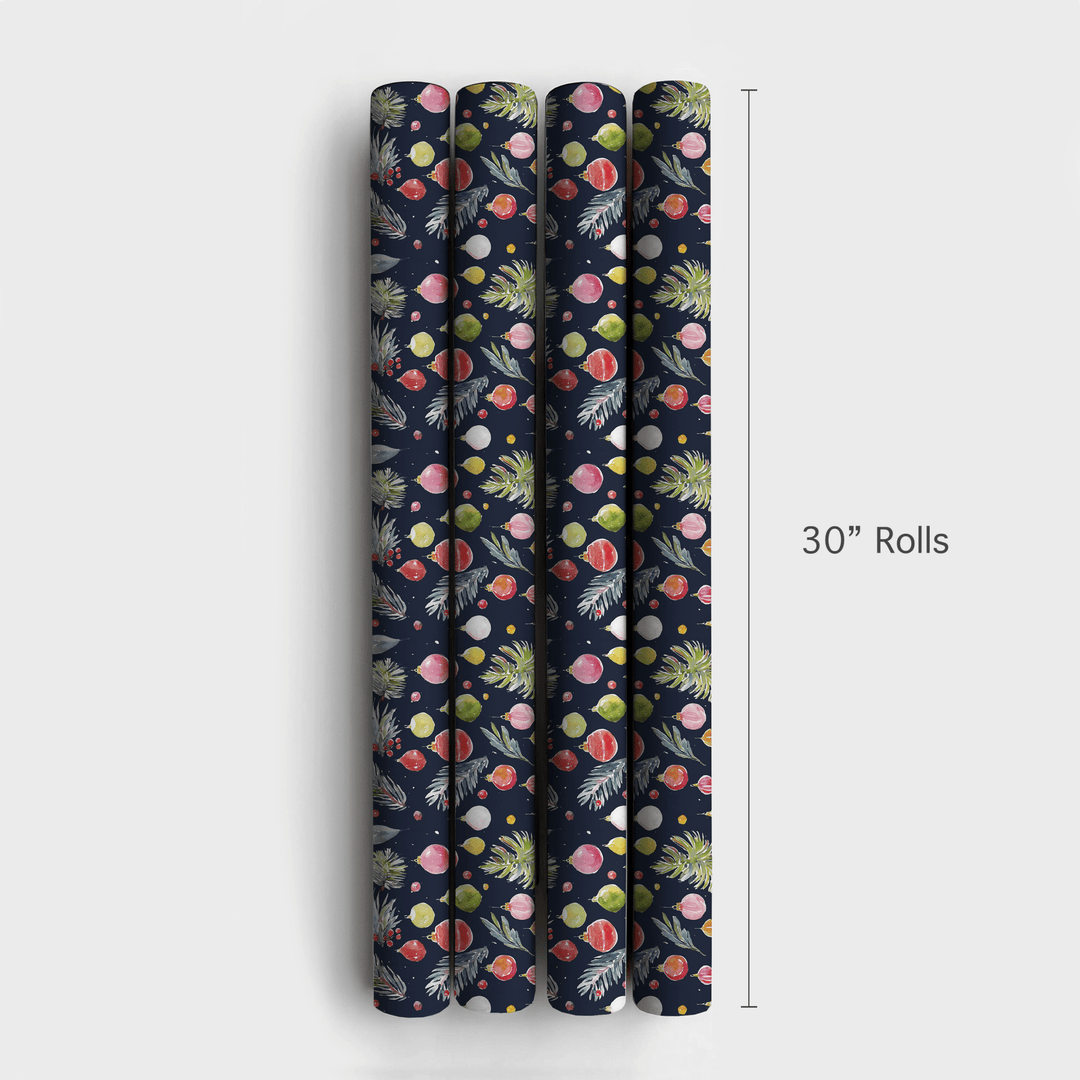 Carter Ornaments - Wrapping Paper - Aspen & Arlo