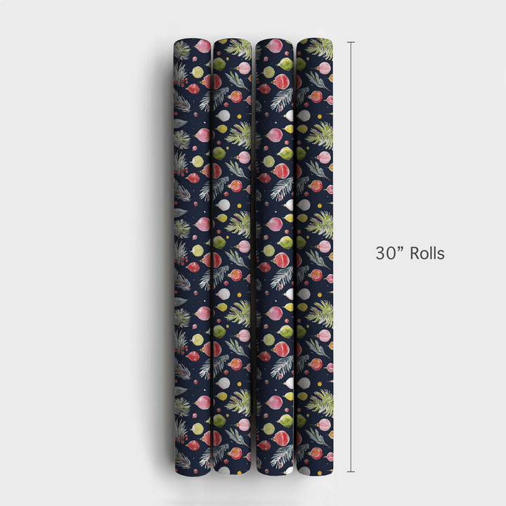 Carter Ornaments - Wrapping Paper - Aspen & Arlo