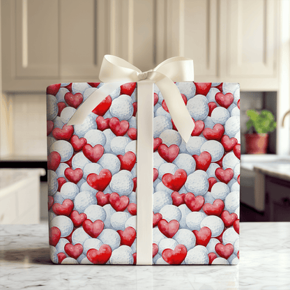 Puttin on Love - Wrapping Paper - Aspen & Arlo