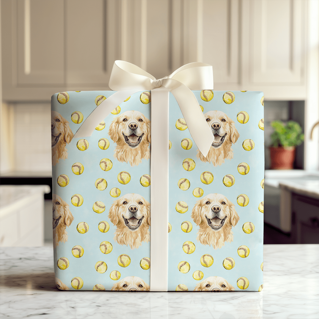 Golden Slugger - Wrapping Paper - Aspen & Arlo