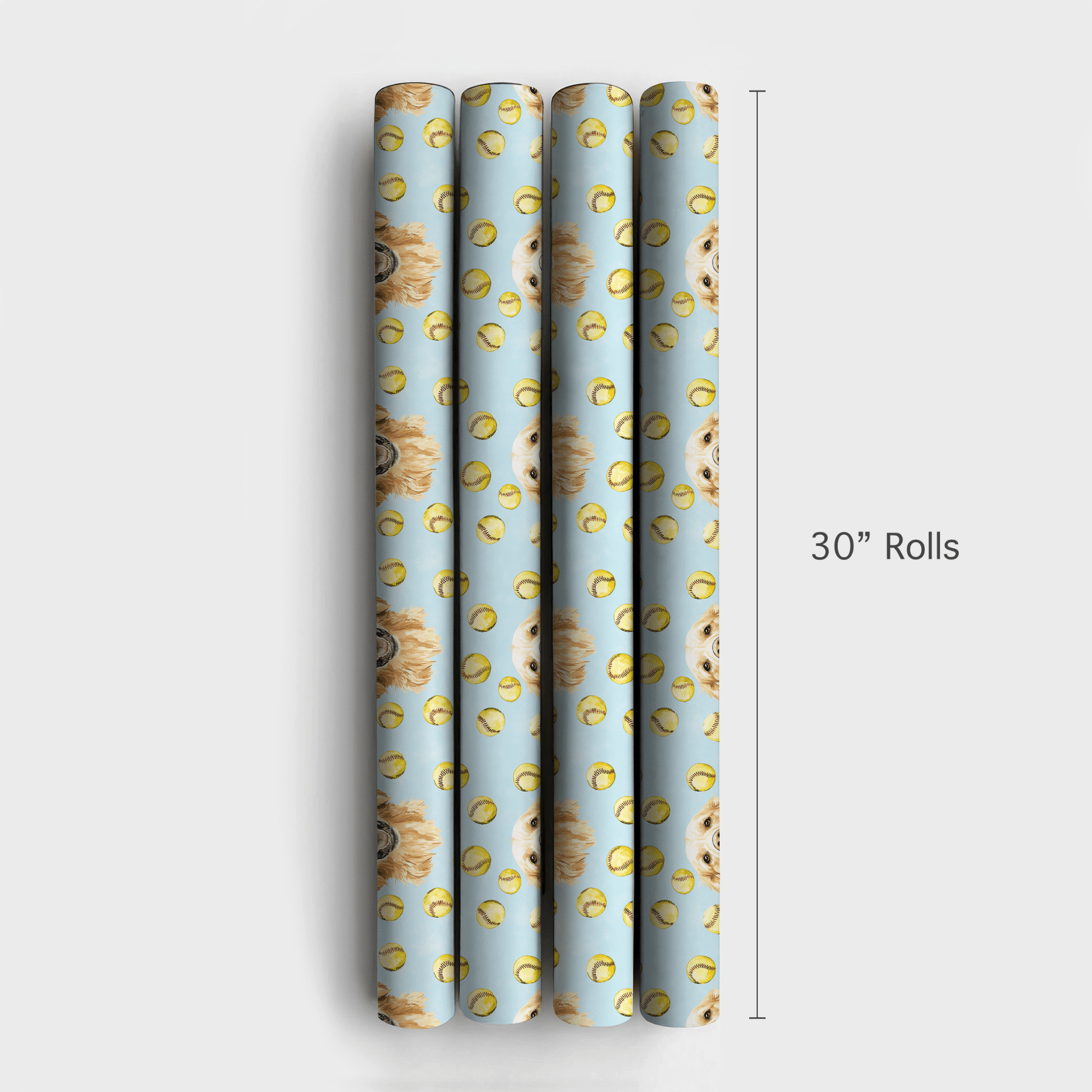 Golden Slugger - Wrapping Paper - Aspen & Arlo