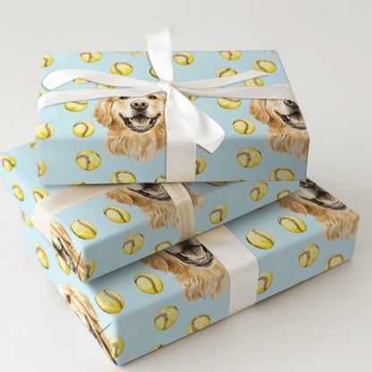 Golden Slugger - Wrapping Paper - Aspen & Arlo