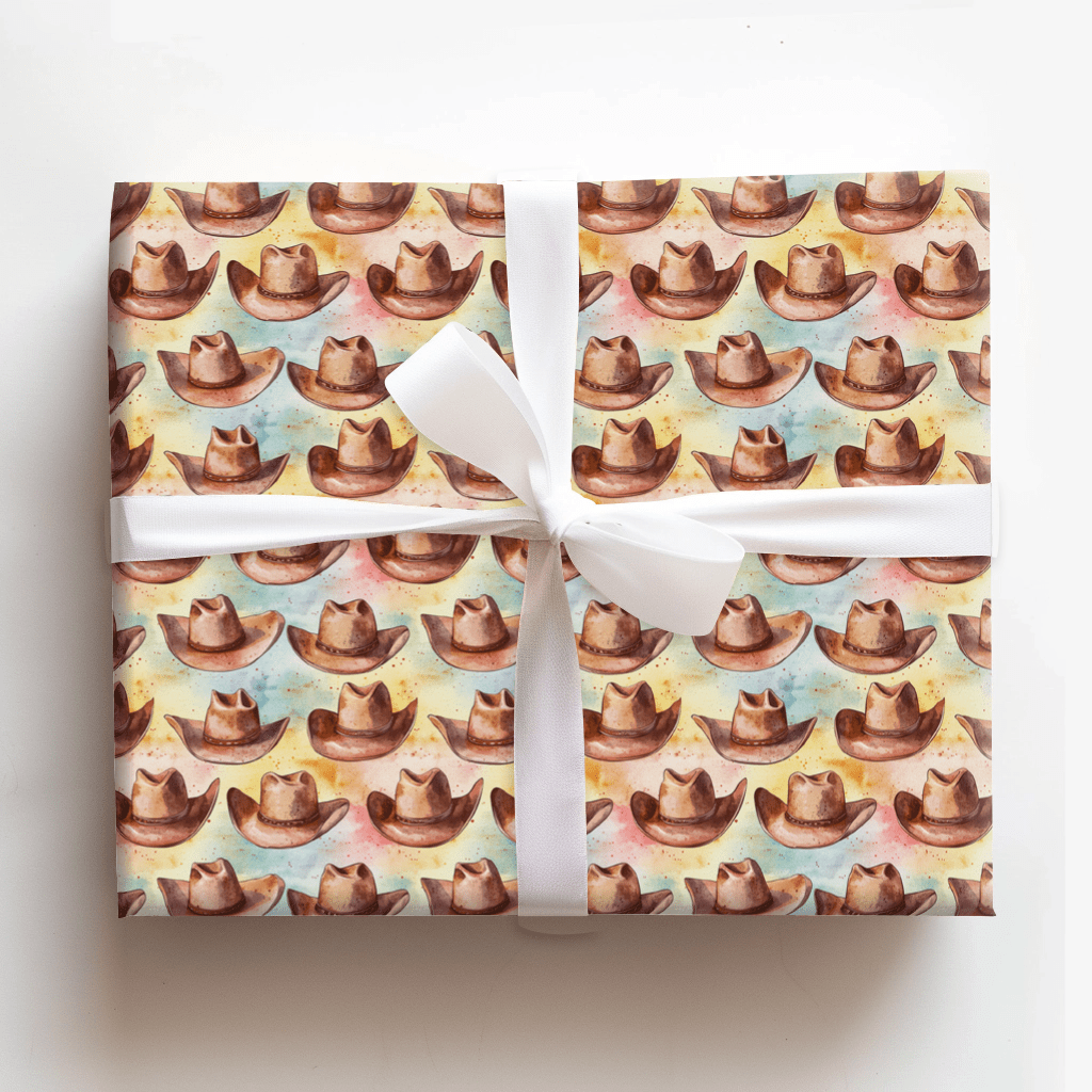 Wrangle Up Cowboy - Wrapping Paper - Aspen & Arlo