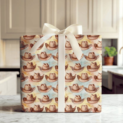 Wrangle Up Cowboy - Wrapping Paper - Aspen & Arlo