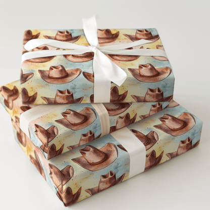 Wrangle Up Cowboy - Wrapping Paper - Aspen & Arlo