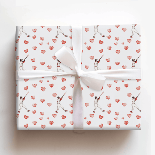 Out of the Park Love - Wrapping Paper - Aspen & Arlo