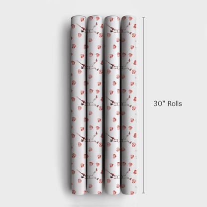 Out of the Park Love - Wrapping Paper - Aspen & Arlo
