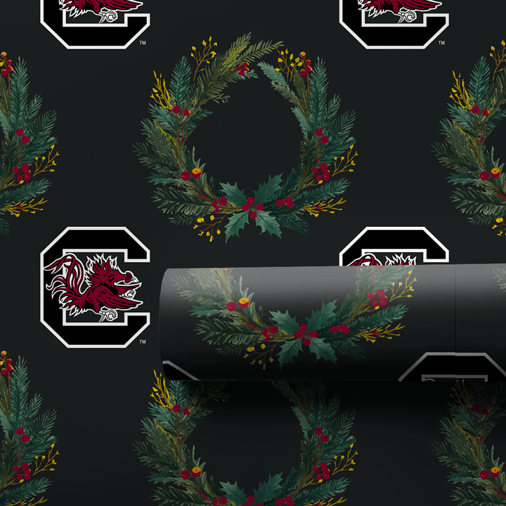 SC Wreath - Wrapping Paper - Aspen & Arlo