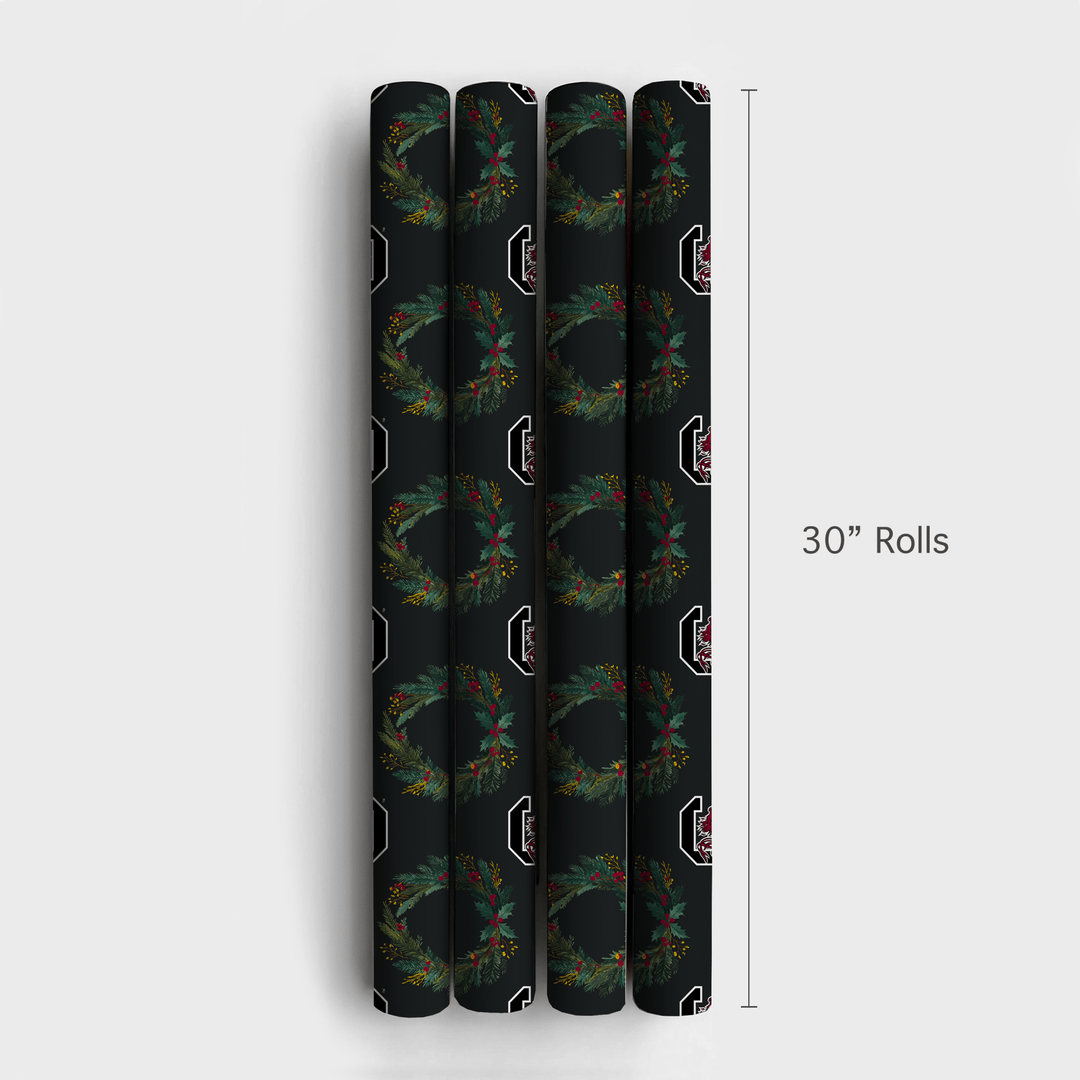 SC Wreath - Wrapping Paper - Aspen & Arlo