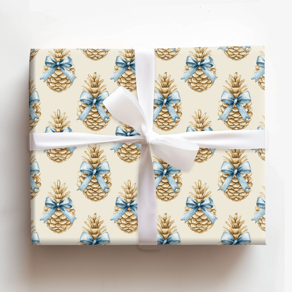 Stay Golden Pine Girl - Wrapping Paper - Aspen & Arlo