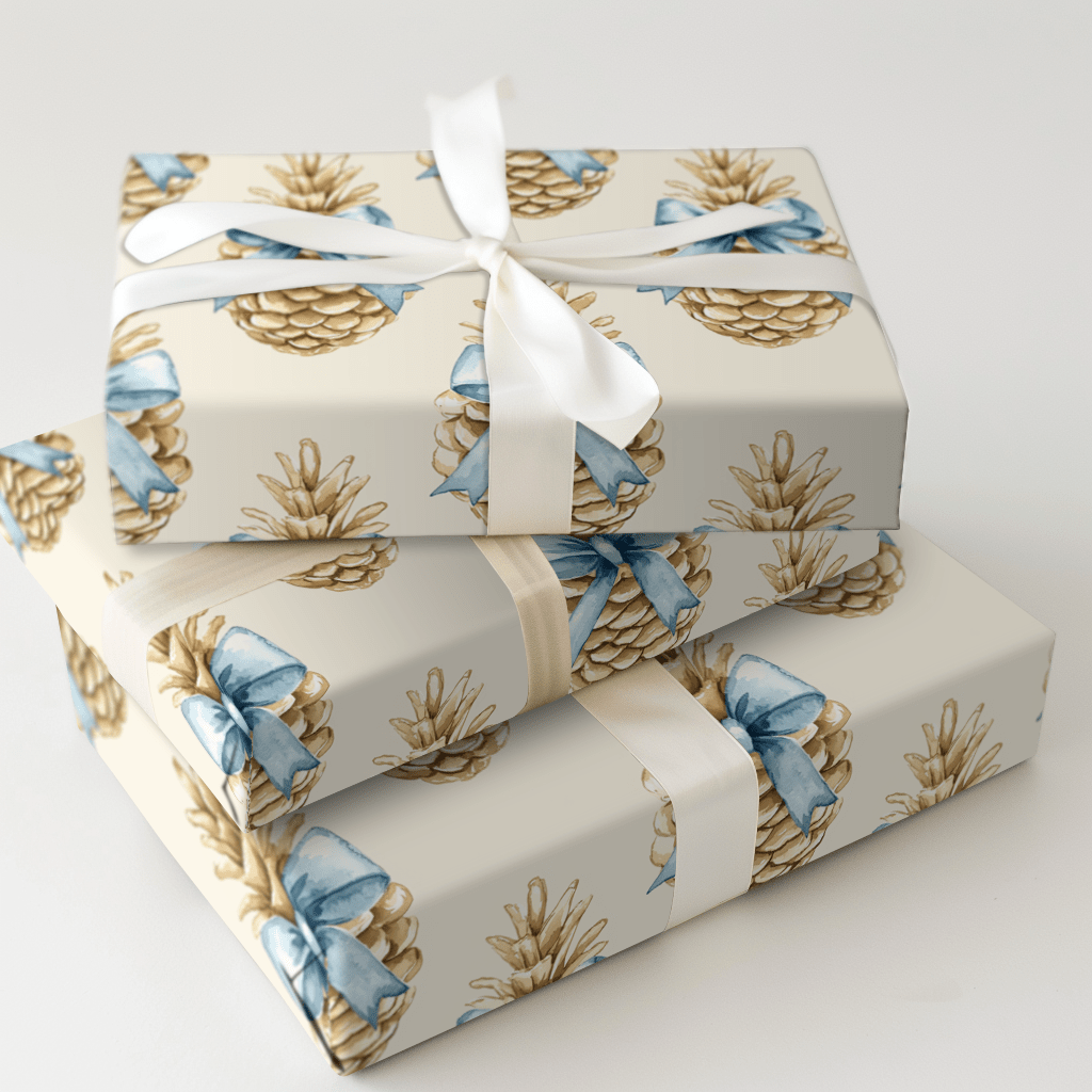 Stay Golden Pine Girl - Wrapping Paper - Aspen & Arlo