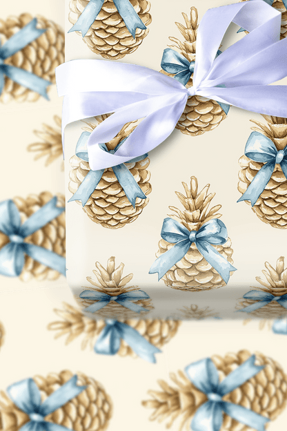 Stay Golden Pine Girl - Wrapping Paper - Aspen & Arlo