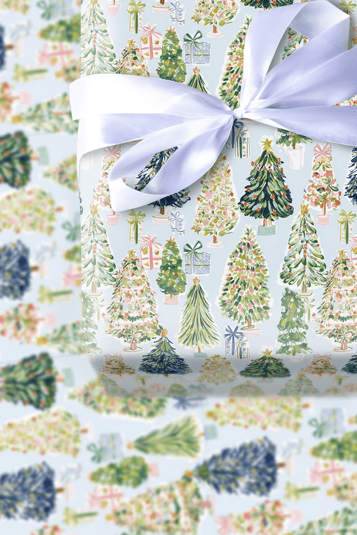 Blueberry Cotton Candy - Wrapping Paper - Aspen & Arlo
