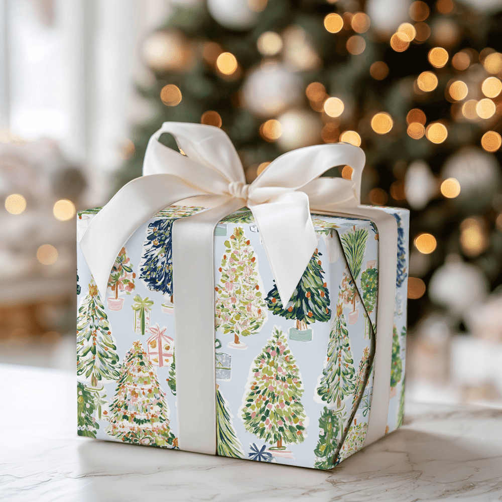 Blueberry Cotton Candy - Wrapping Paper - Aspen & Arlo