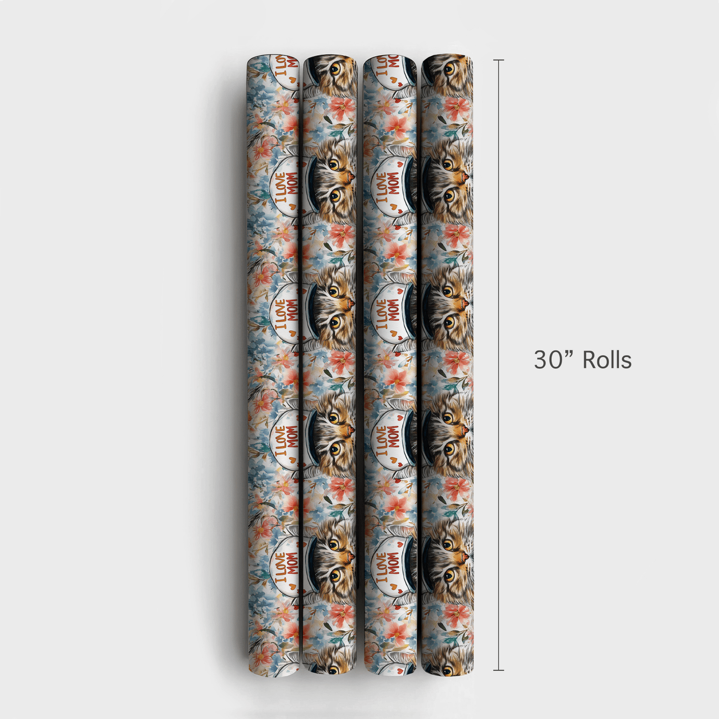 Mom's Favorite Maine Coon - Wrapping Paper - Aspen & Arlo