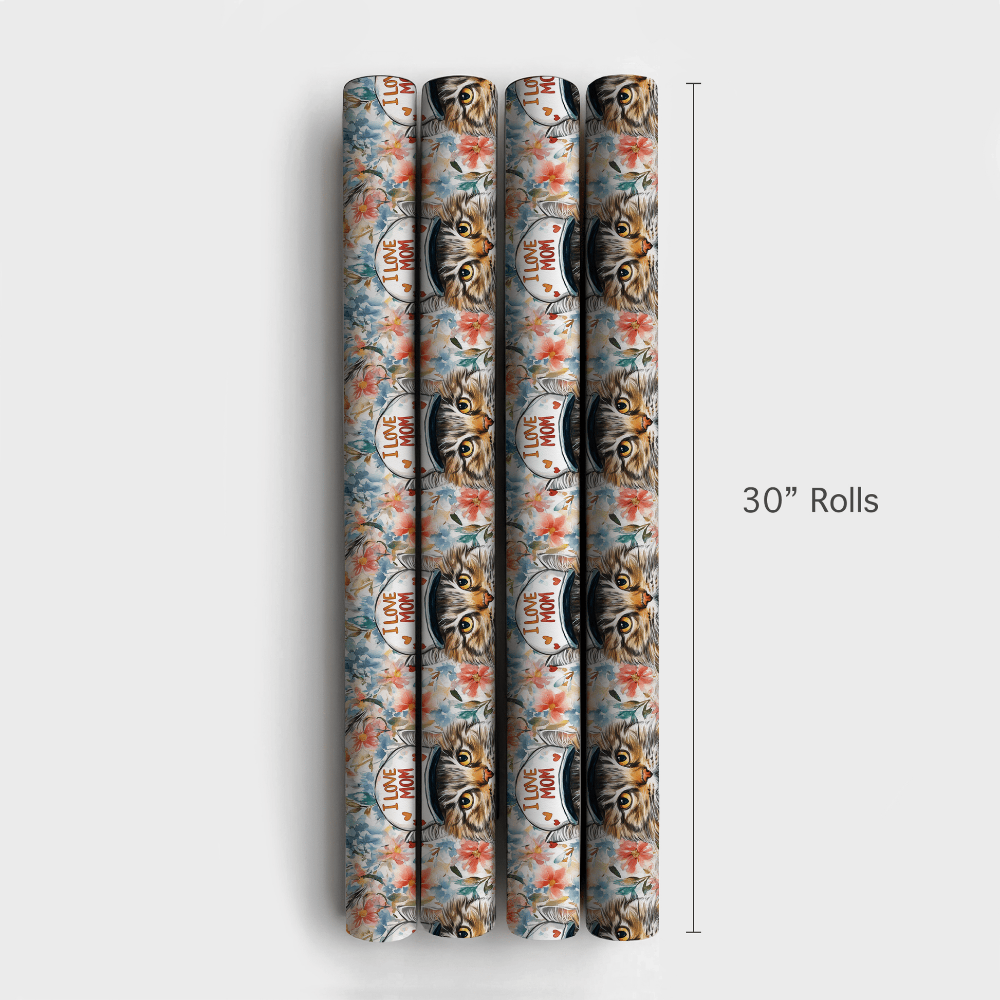 Mom's Favorite Maine Coon - Wrapping Paper - Aspen & Arlo