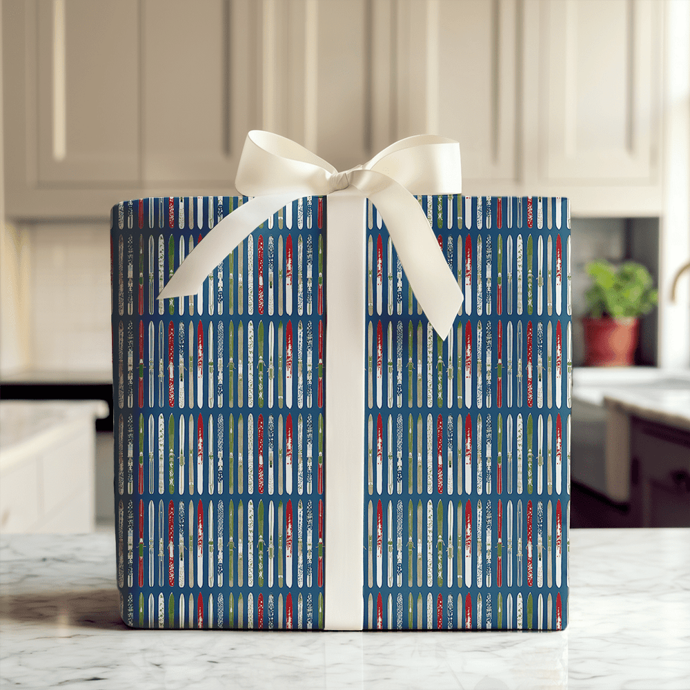 Vintage Ski Trip - Wrapping Paper - Aspen & Arlo