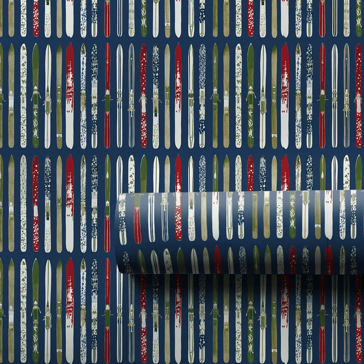 Vintage Ski Trip - Wrapping Paper - Aspen & Arlo