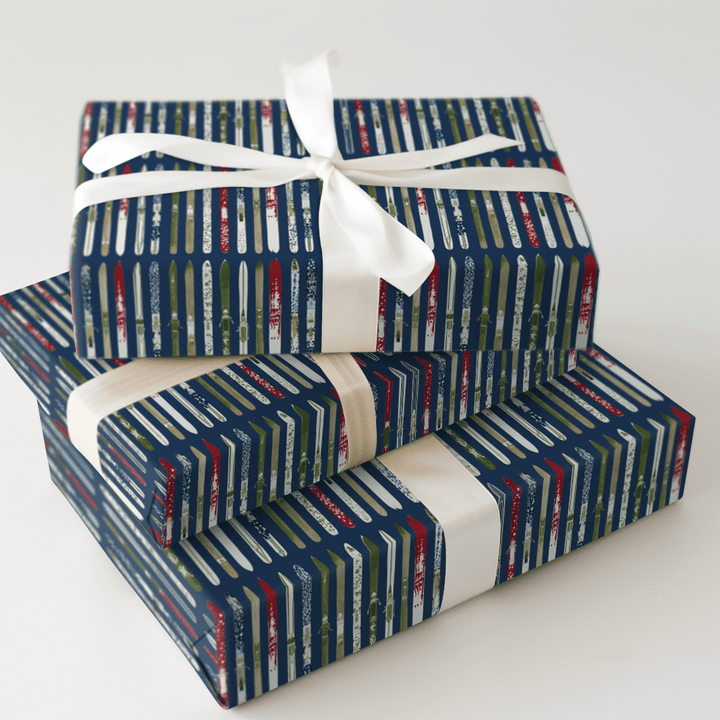 Vintage Ski Trip - Wrapping Paper - Aspen & Arlo