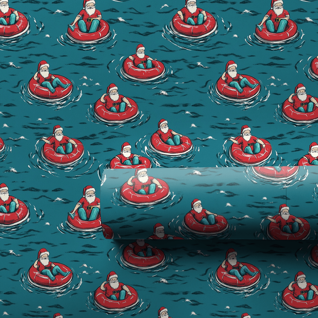 Float Trip Up North - Wrapping Paper - Aspen & Arlo