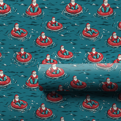 Float Trip Up North - Wrapping Paper - Aspen & Arlo